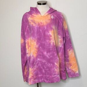 Livi Active size 18/20 fuchsia and Orange Tie-Dye Hoodie